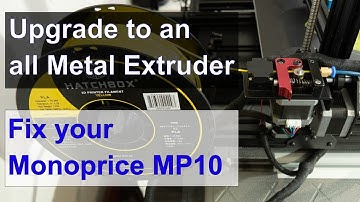 Upgrading to a Metal Extruder on a Bowden Style 3d Printer