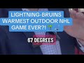 NHL Stadium Series between Lightning and Bruins could be warmest outdoor game in NHL history