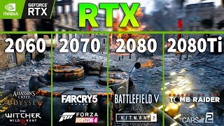 RTX 2060 vs RTX 2070 vs RTX 2080 vs RTX 2080 Ti Test in 8 Games