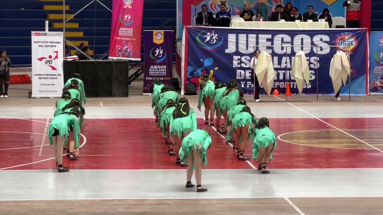 Promo 2024 Gea Di Core Santa Rosa Cusco - Inauguración Juegos Interescolares