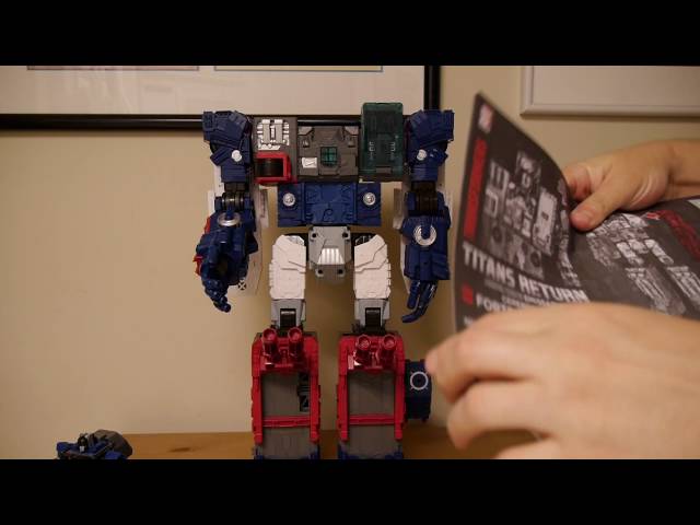 Unboxing and Review: Transformers Generations Titans Return