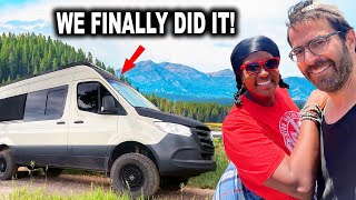 Living in our NEW Luxury 4x4 Camper Van - Full Van Tour (RV Life)