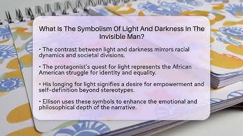 What Is The Symbolism Of Light And Darkness In The Invisible Man? - The Prose Path