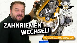 [DE] Watch and Work – Zahnriemenwechsel am Volvo S60, 2,0L, 88kW, D2 – Anleitung