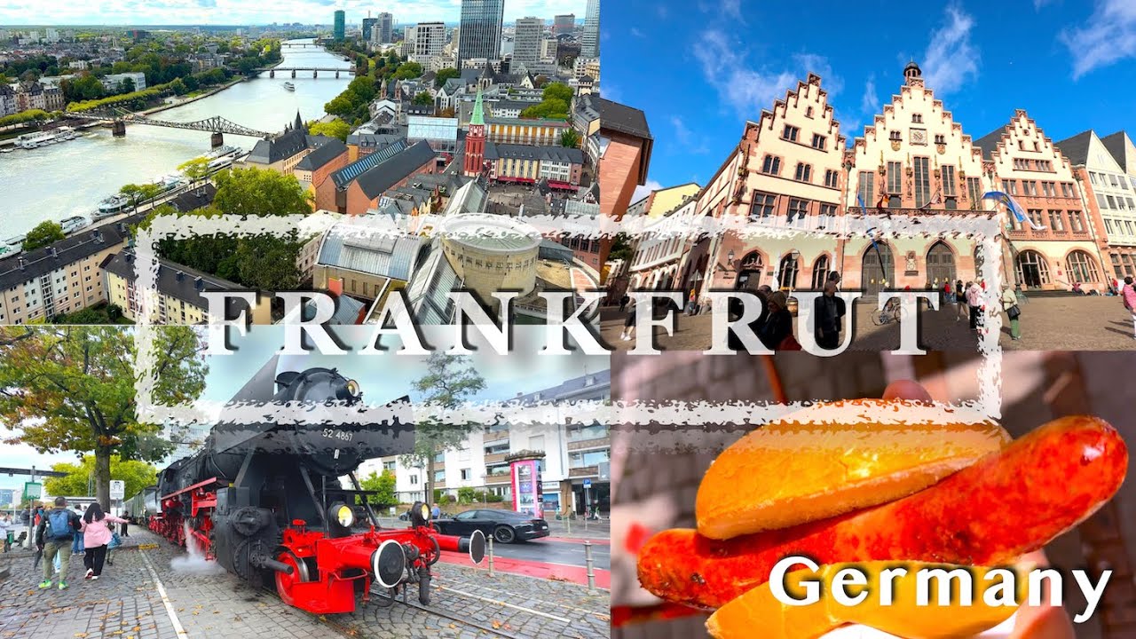 ドイツの旅 2025年① フランクフルト編 - YouTube