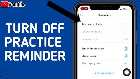 How To Turn Off Practice Reminder Notification On Duolingo Easily
