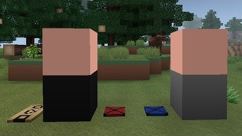 How to make squid game ddakji in mini block craft