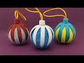 Diy Christmas Ornaments with Glitter Foam Paper 🌲 Christmas Tree Decorations