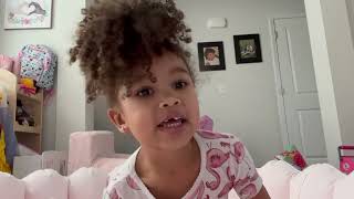 Cuteness overload!! I just found this gem from last year! Along with alot of other videos she made!