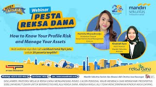 Download Lagu Webinar Pesta Reksa Dana: How to Know Your Profile Risk and Manage Your Assets ๐คฉ๐ Download Lagu Webinar Pesta Reksa Dana: How to Know Your Profile Risk and Manage Your Assets ๐คฉ๐