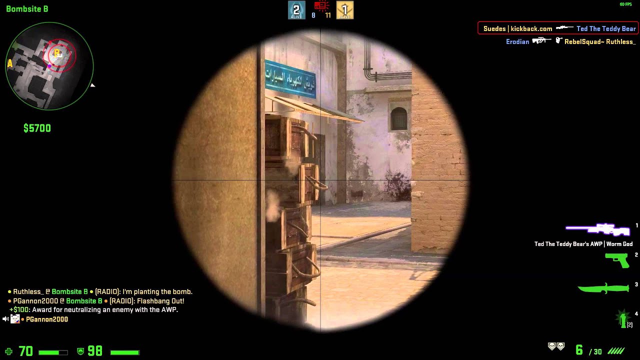 CS:GO - *Filthy* Flick Shot - YouTube