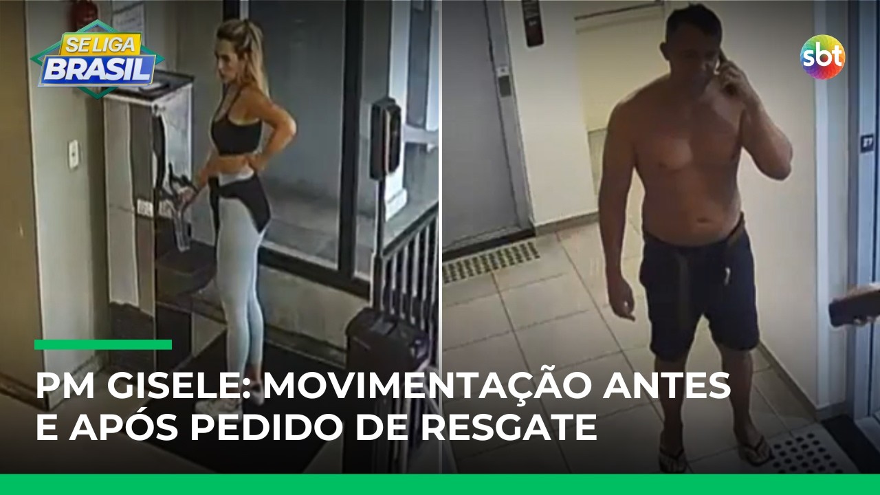 PM Gisele: novas imagens mostram movimentação de marido tenente após resgate | #SeLigaBrasil