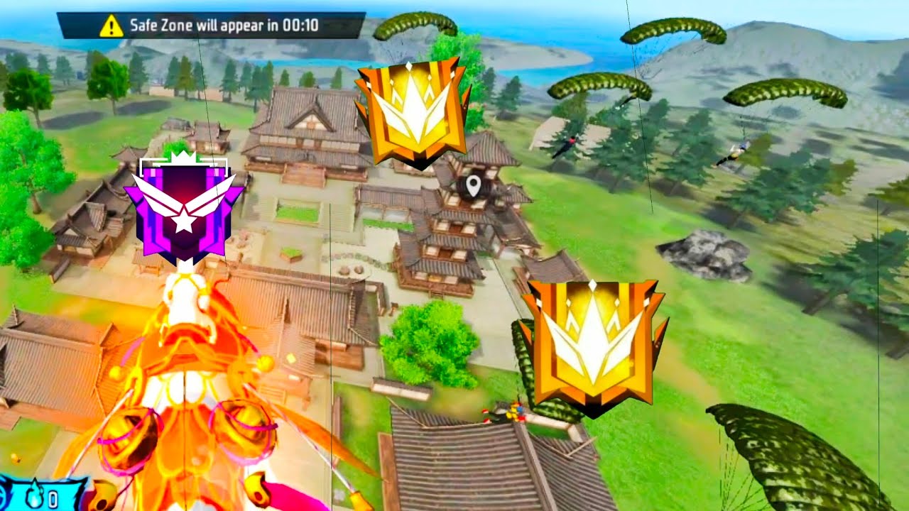 Free Fire Solo vs Squad Game Play Highlights| Unlimited Kills |