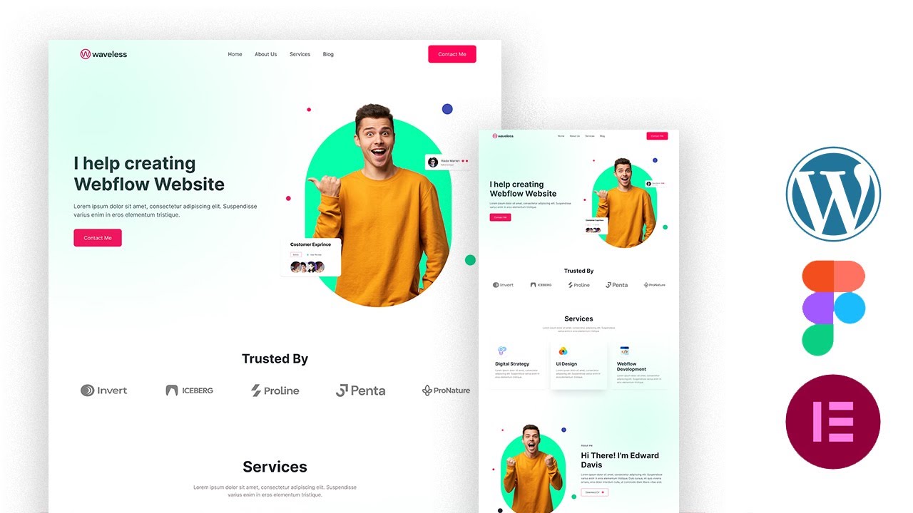 [FREE] PERSONAL PORTFOLIO WordPress Website 2023 | Free Elementor ...
