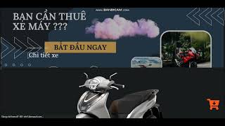 Đồ án website cho thuê xe máy - ASP