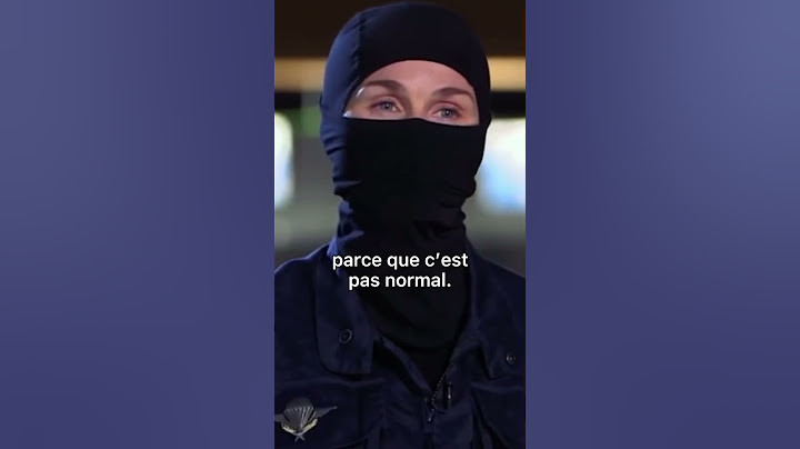 L’une des seules femmes du GIGN 👮‍♀️