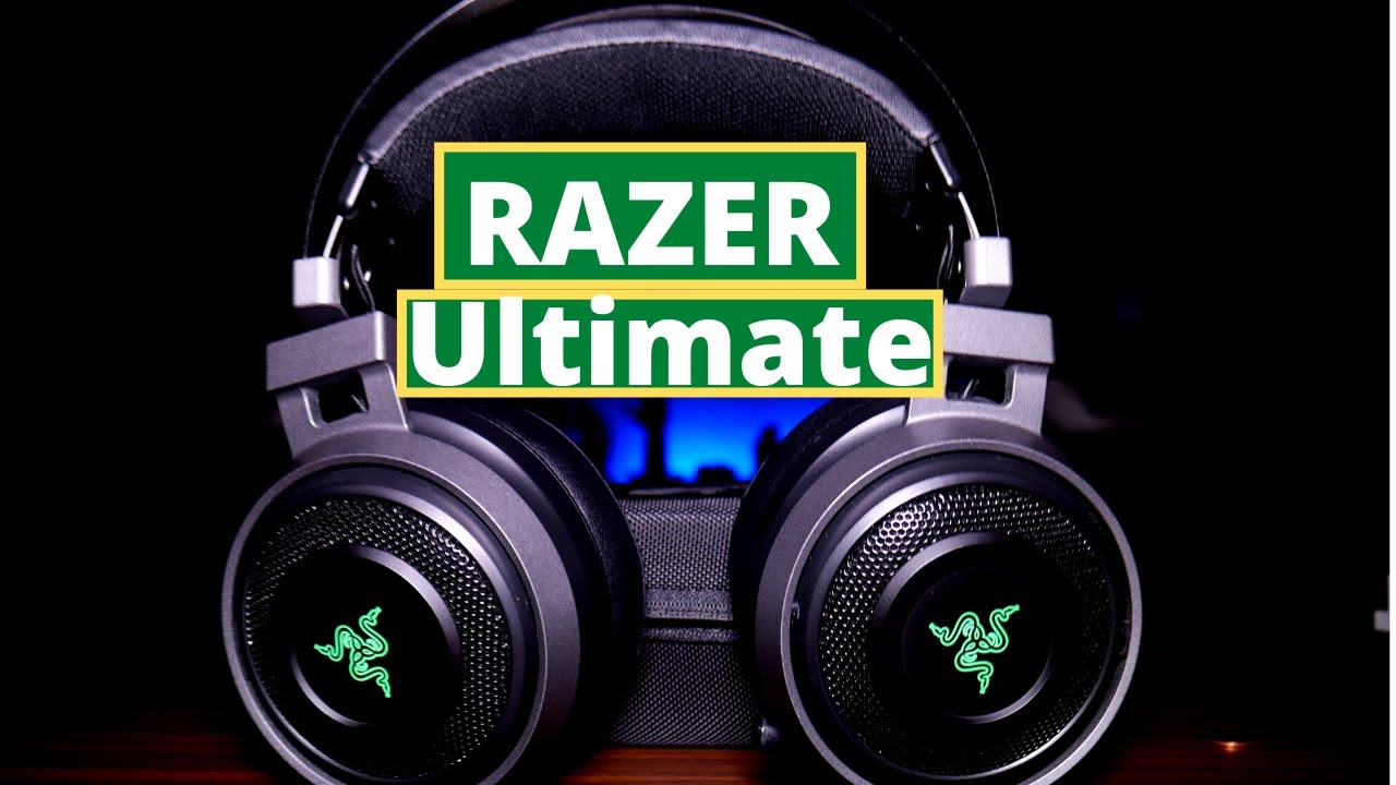 Razer Auriculares Gaming Inalámbricos Nari Ultimate Verde