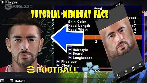 How to create face in pes ppsspp tutorial 