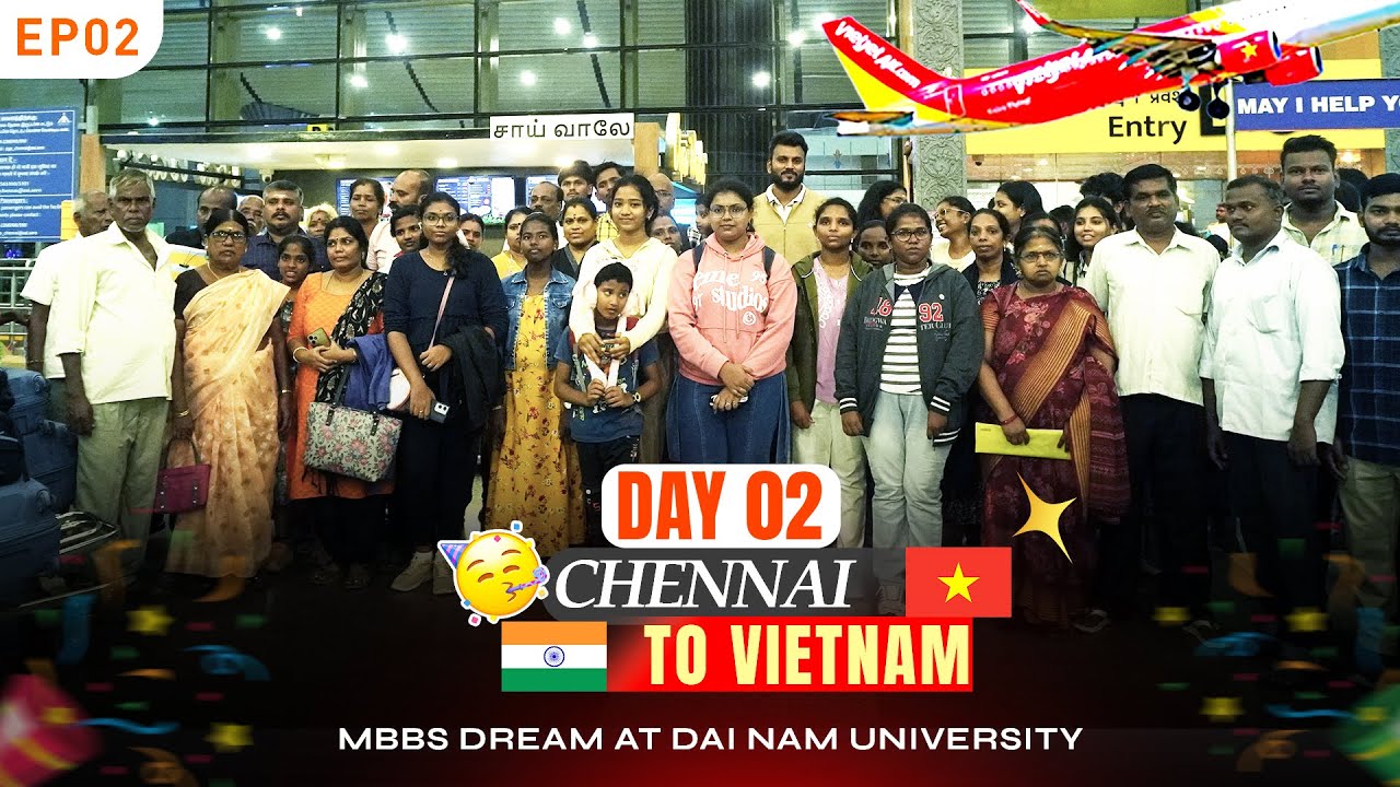 MBBS Journey in Vietnam | DAI NAM UNIVERSITY | DAY 02 | EP 02