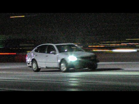 CHP & LASD Pursuit of Felony Vandalism Suspect on the Harbor Freeway