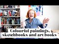 From sketchbooks to abstract paintings exploring art life and stunning art books