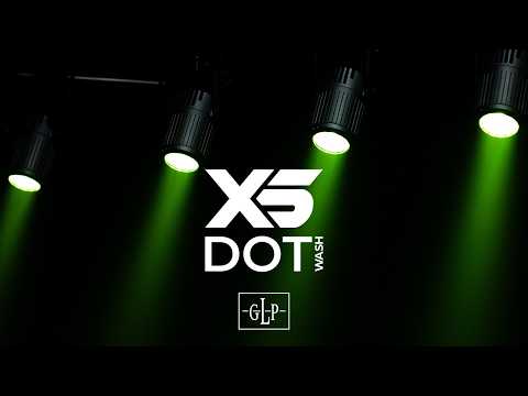 GLP X5 Dot Wash – Our Smallest Fixture Ever
