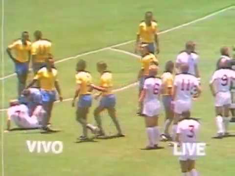 Inglaterra 0 x 1 Brasil Copa do mundo México 1970 Jogo Completo on Vimeo