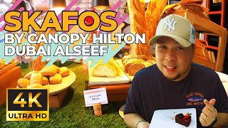 PERFECT BREAKFAST AT SKAFOS  CANOPY BY HILTON DUBAI ALSEEF