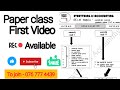 2026 Paper class 01 | 27/02/2026