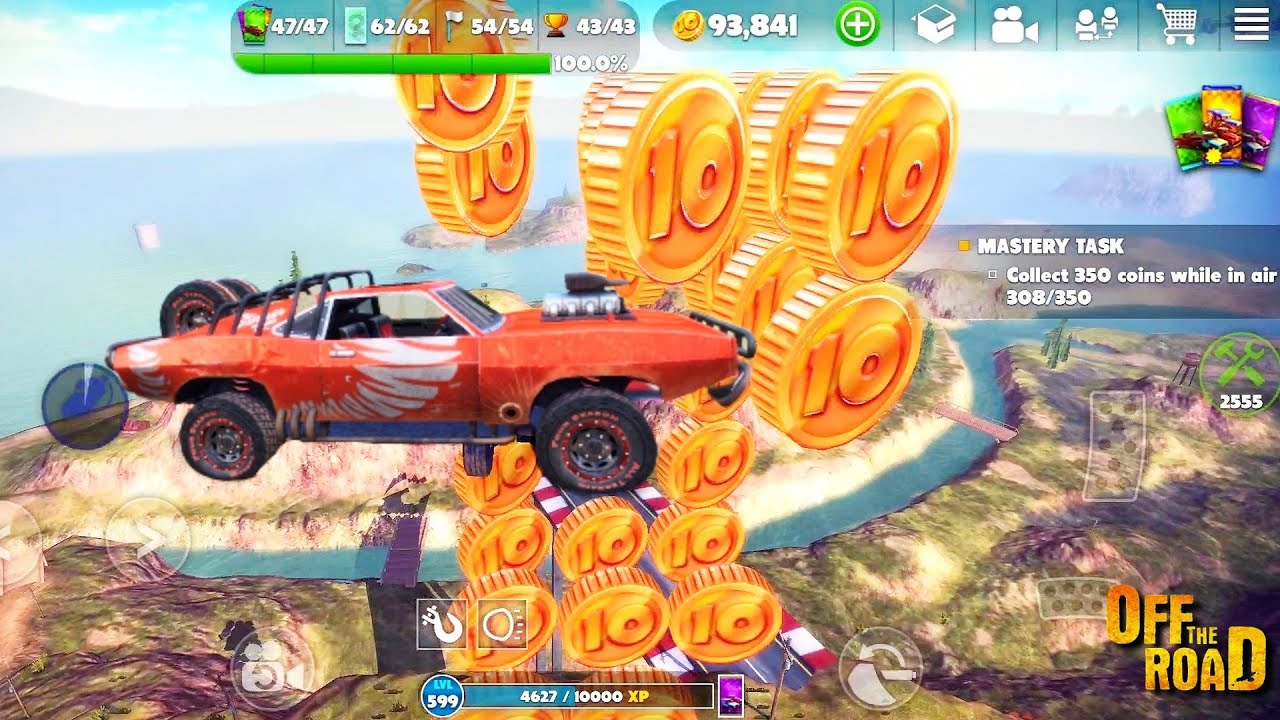 Coins In Air By Hurricane | Off The Road OTR Open World Driving HD