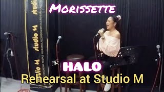 MORISSETTE - HALO Rehearsal Session at Studio M (BEST QUALITY 60FPS)