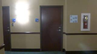 Awesome Otis Series 5 elevators & hotel room tour at Holiday Inn Express & Suites in Mobile, AL.