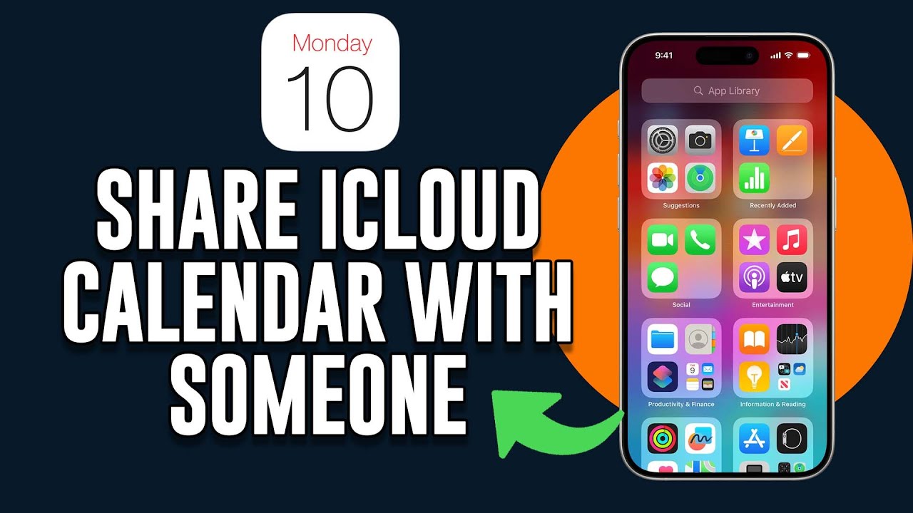 How to Share iCloud Calendar With Someone on iPhone YouTube