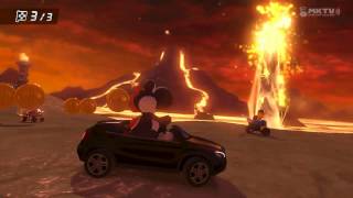 Wii U - Mario Kart 8 - (Wii) Volcán Gruñón