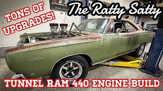 Abandoned 1968 Plymouth Satellite | The Ratty Satty | Tunnel Ram 440 Big Block Engine Build