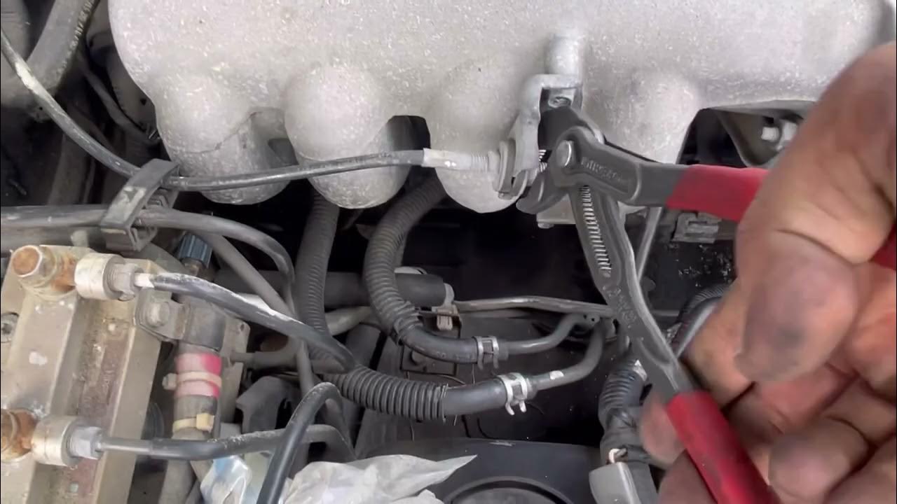 Miata squealing noise Repair Shop left belt Way too loose plus throttle