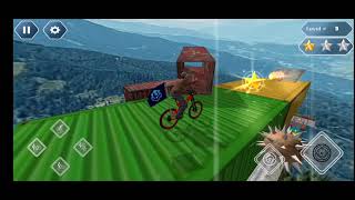 Stunt Bicycle game | Cycle game | Android mobile game screenshot 2