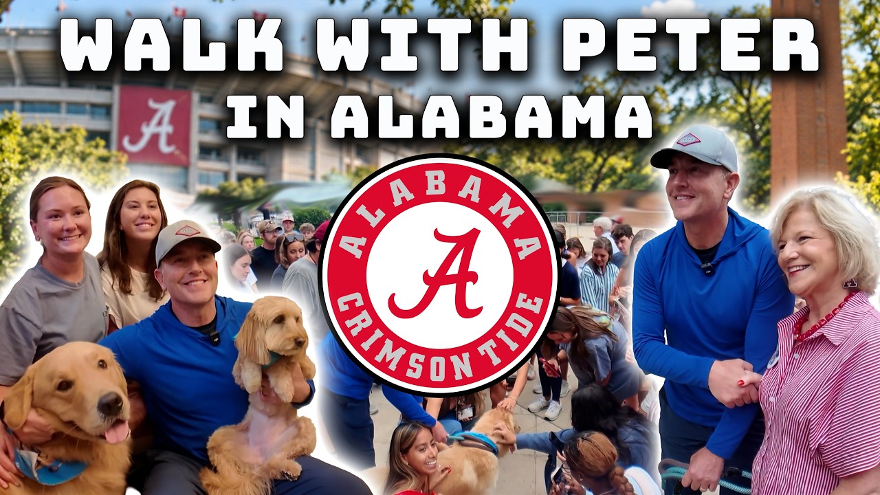 Walks With Peter | Chasing Squirrels and Meeting Fans (feat. Alabama)