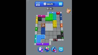 Block mania color jam level 813 - used free video to complete