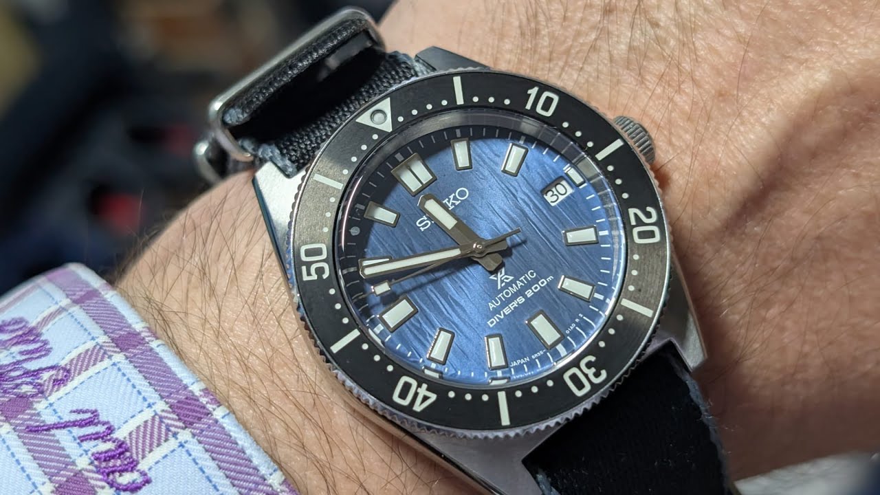 LIVE UNBOXING - Seiko Prospex 6R35-01V0/SBDC165 Steel Blue 40.5mm