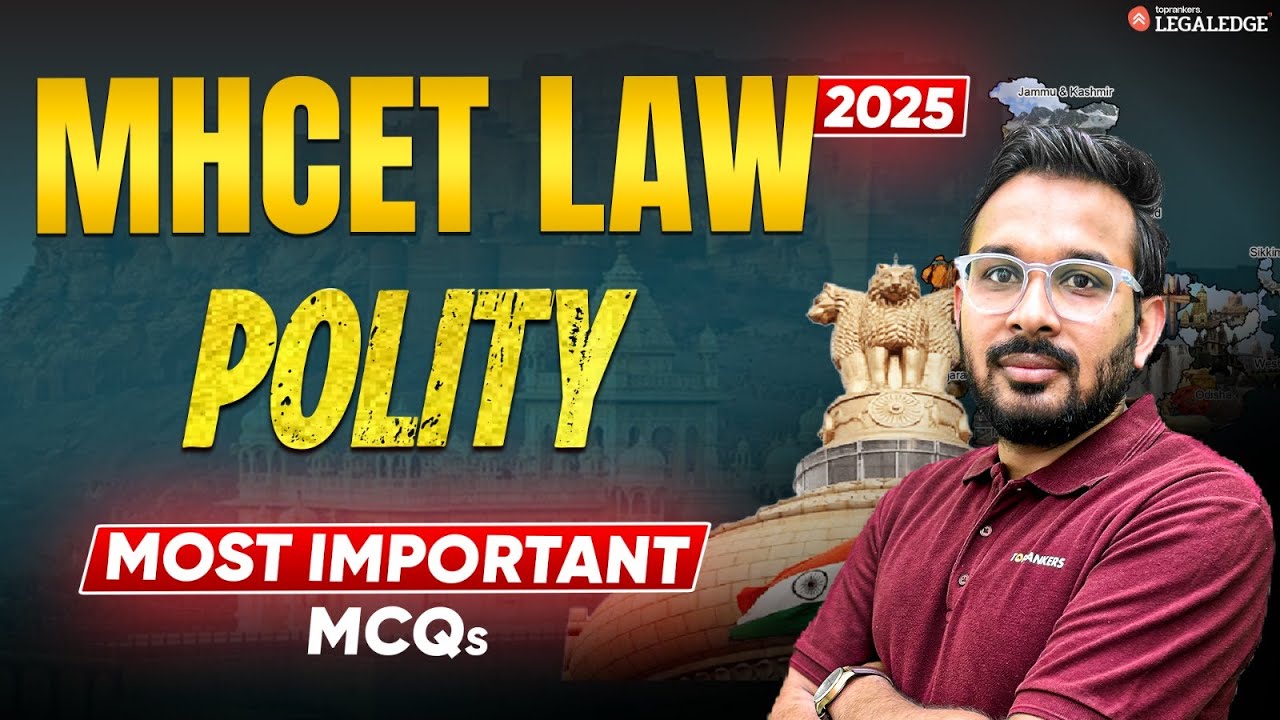 MHCET Law 2025: Important Polity MCQs | Static GK for MH CET Law 2025 ...