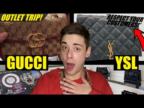 YSL AND Gucci Outlet Shopping Trips! Toronto Premium Outlets! *RESPECT YOUR CUSTOMERS*