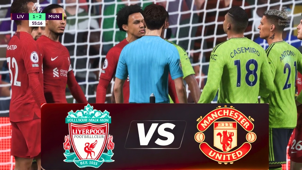El Clásico of England? Liverpool vs Manchester United – The Rivalry Explodes! || FIFA