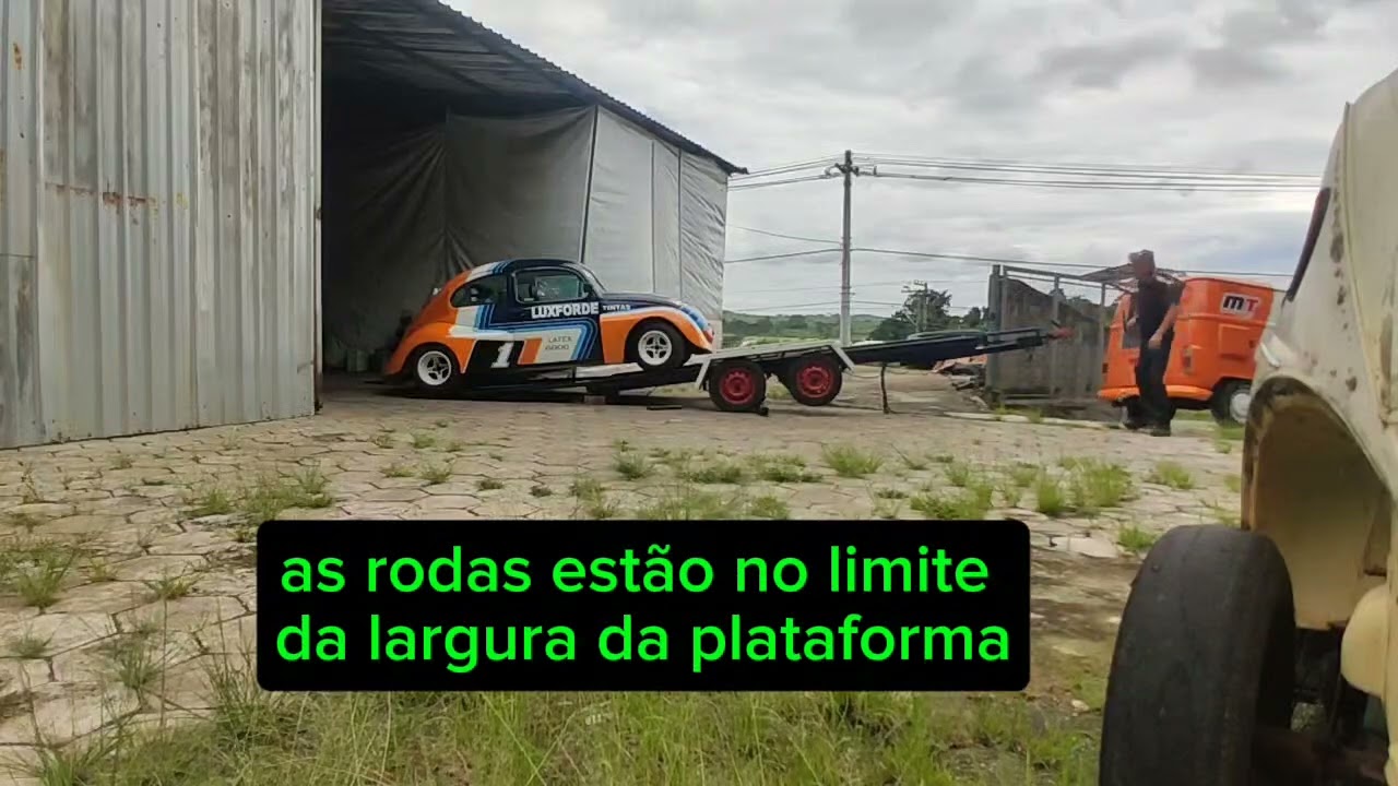 Carregando o D3 p ir ao dinamômetro 