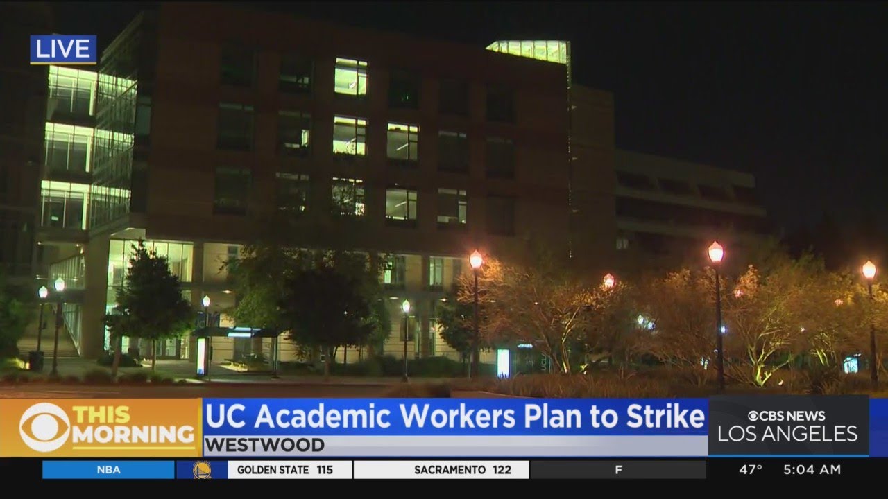 UC academic workers plan to strike - YouTube