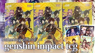 Opening 3 More Boxes Of Genshin Genius Invokation Tcg