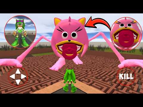 I Became Sonic Green Tails Prower and Sonic Pink Tapes Me in the MAZE! 😱  Garry’s Mod !!!