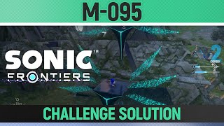 Sonic Frontiers - M-095 - Challenge Puzzle Solution 🏆