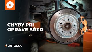 Výmena zadné a predné Brzdový kotouč na FIAT PUNTO - triky na výmenu