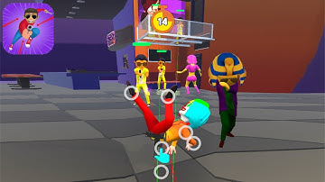 Dodge Master! Game 🤡🔥 All Levels New Update - iOS / Android Mobile Gameplay #1